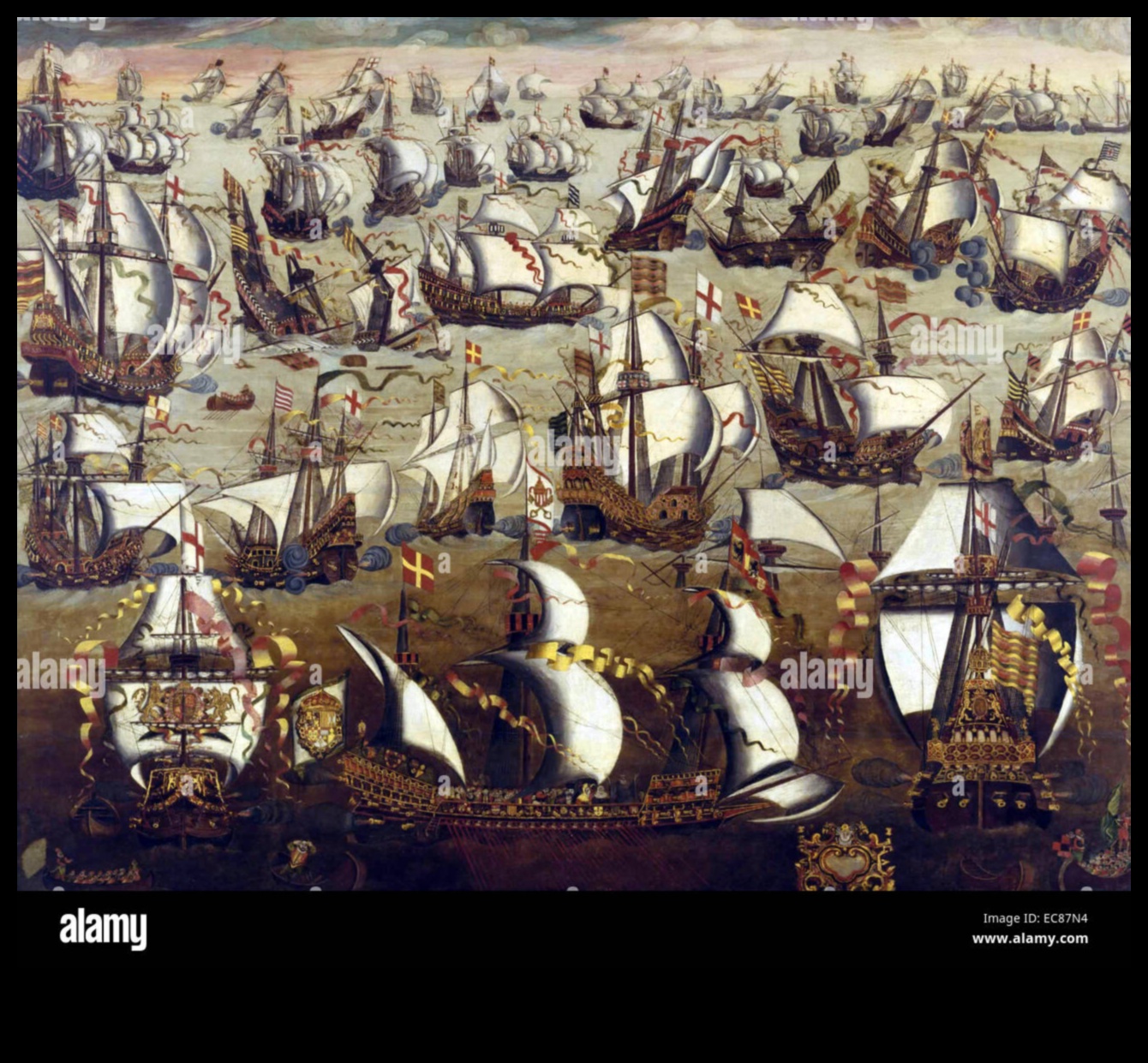 Mākslīgās Armadas: jūras tēmas spāņu zelta laikmeta glezniecībā