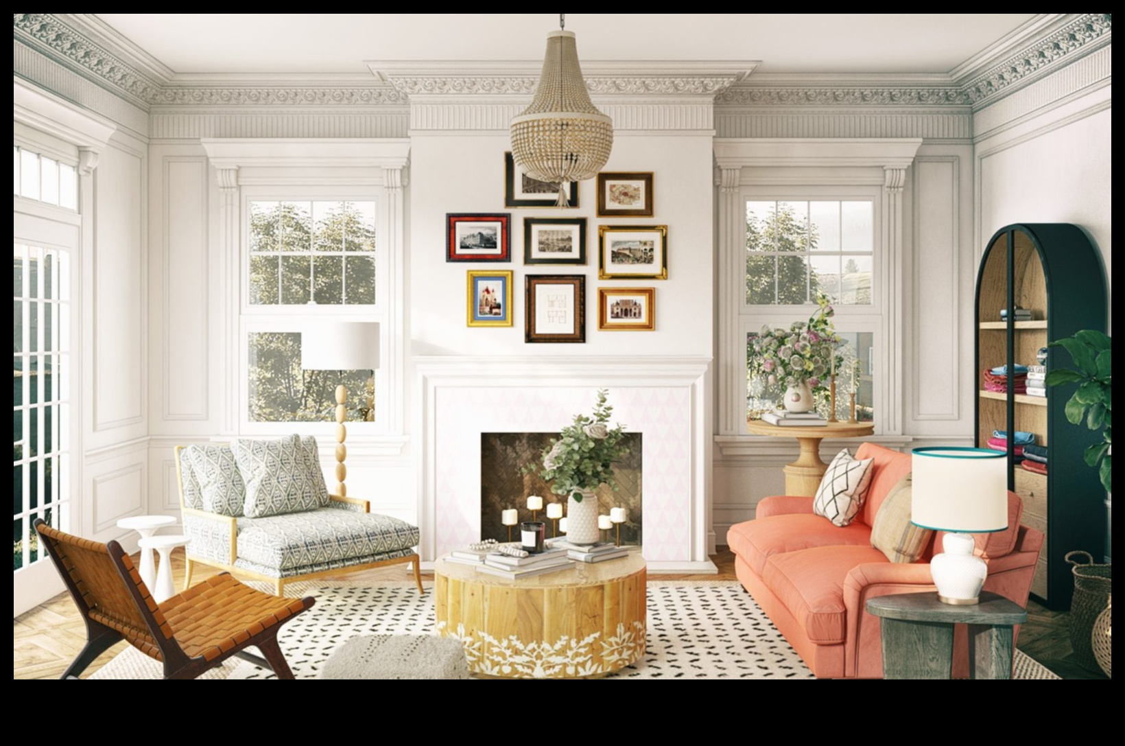 Stils un telpa Kā apvienot modi un interjera dizainu elegantai mājai 4 Stils un telpa: modes un interjera dizaina saplūšanas apgūšana