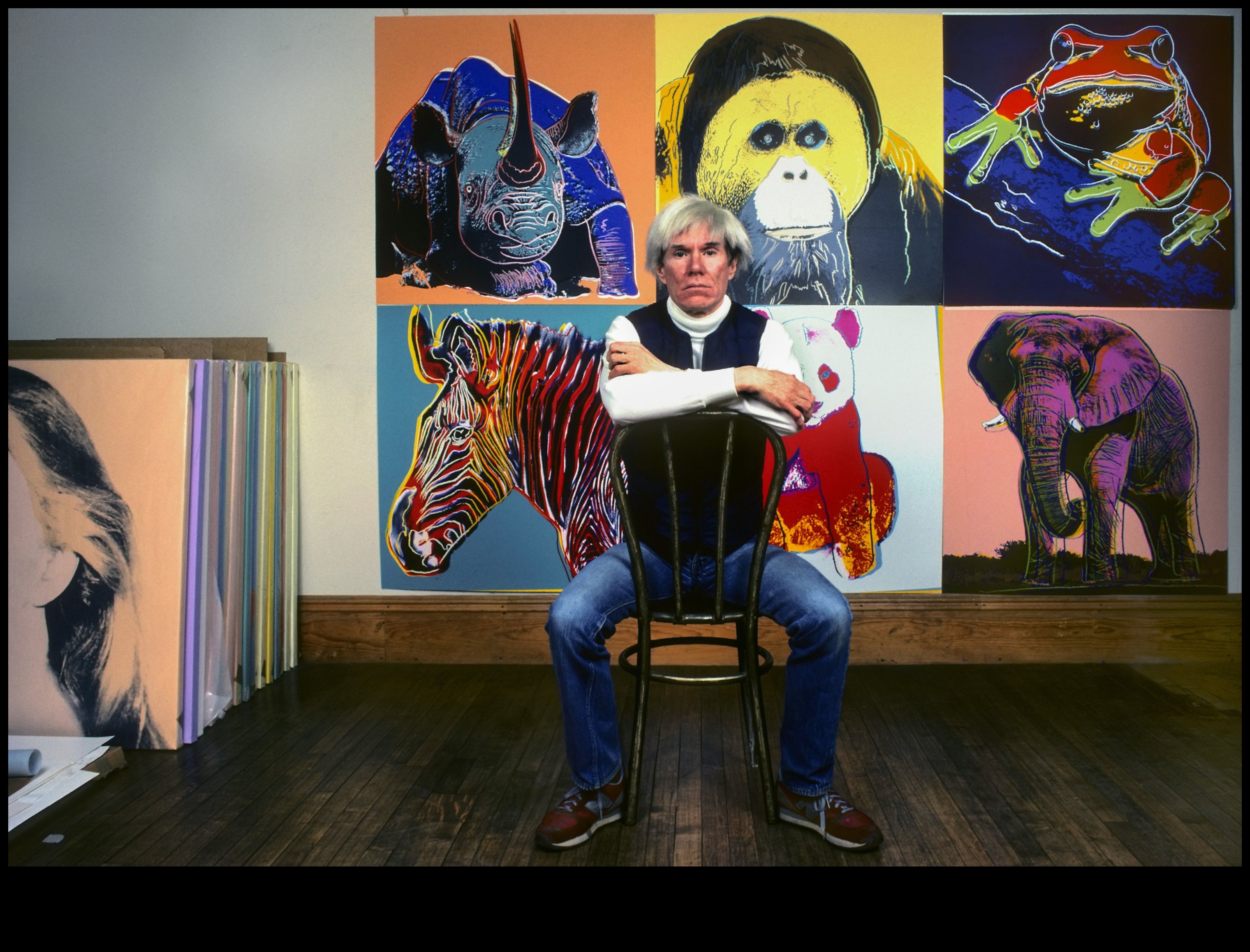 Slavenību splash Holivudas šarms popmākslas portretosJaunā izstāde Popmākslas muzejā svin slavenību kultūras un popmākslas krustojumu. 3 Slavenību šļakatas: Holivudas glamūrs popmākslas portretos