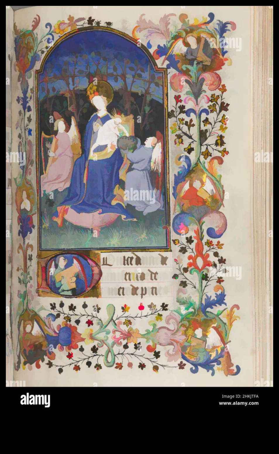 Svētie raksti: kaligrāfija un apgaismojums gotiskajos rokrakstos