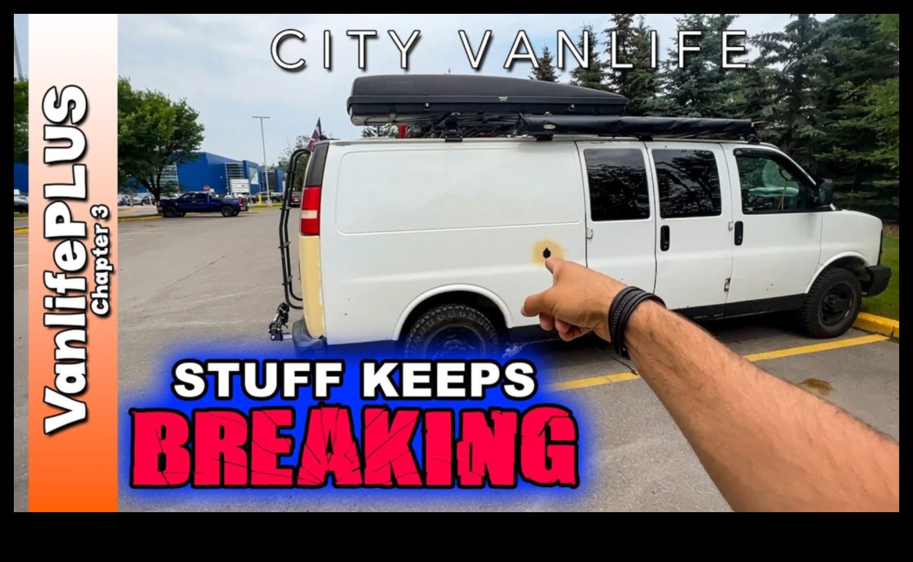 Pilsētas klejotāji: Ieskauj furgonu dzīvi pilsētas ainavās