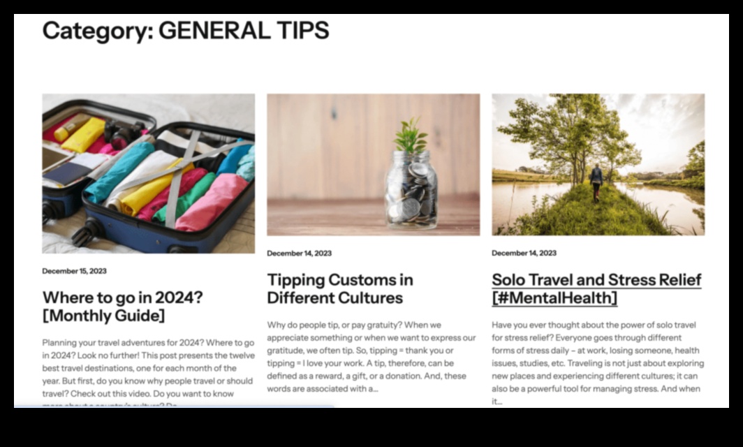 Wanderer's Wellspring: svarīgu ceļojumu padomu strūklaka