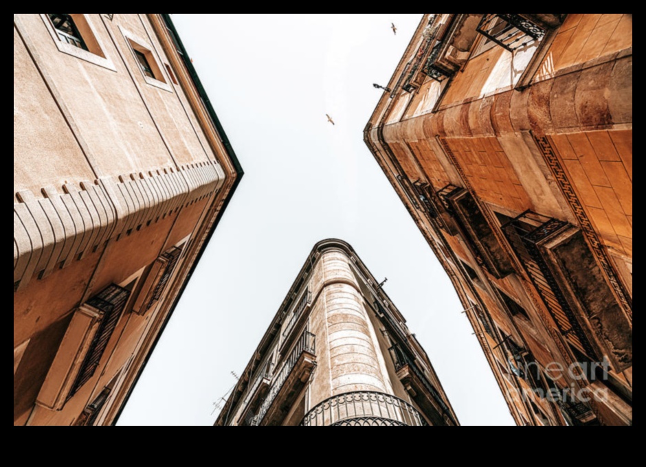 Pilsētas perspektīvas: aplūkojiet pilsētas no dažādiem leņķiem