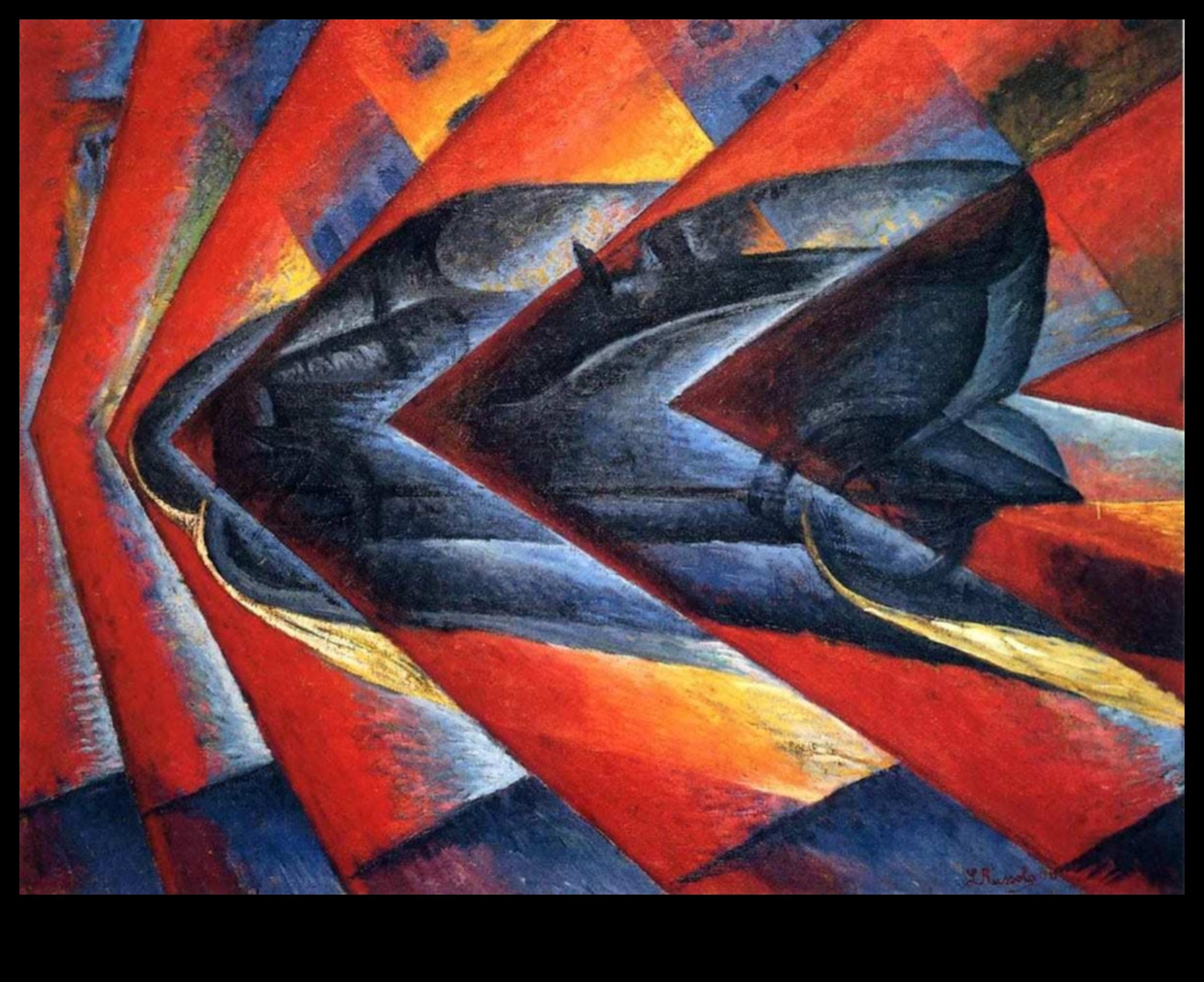 Futūristu robežas Ātruma un dinamisma māksla 1 Futūrisma robežas: ātrums un dinamika modernajā mākslā