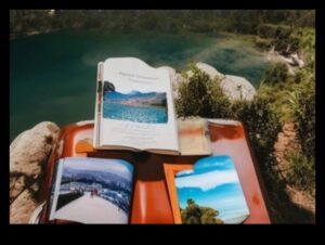 Literārā klejošana: ainavas grāmatu lapās