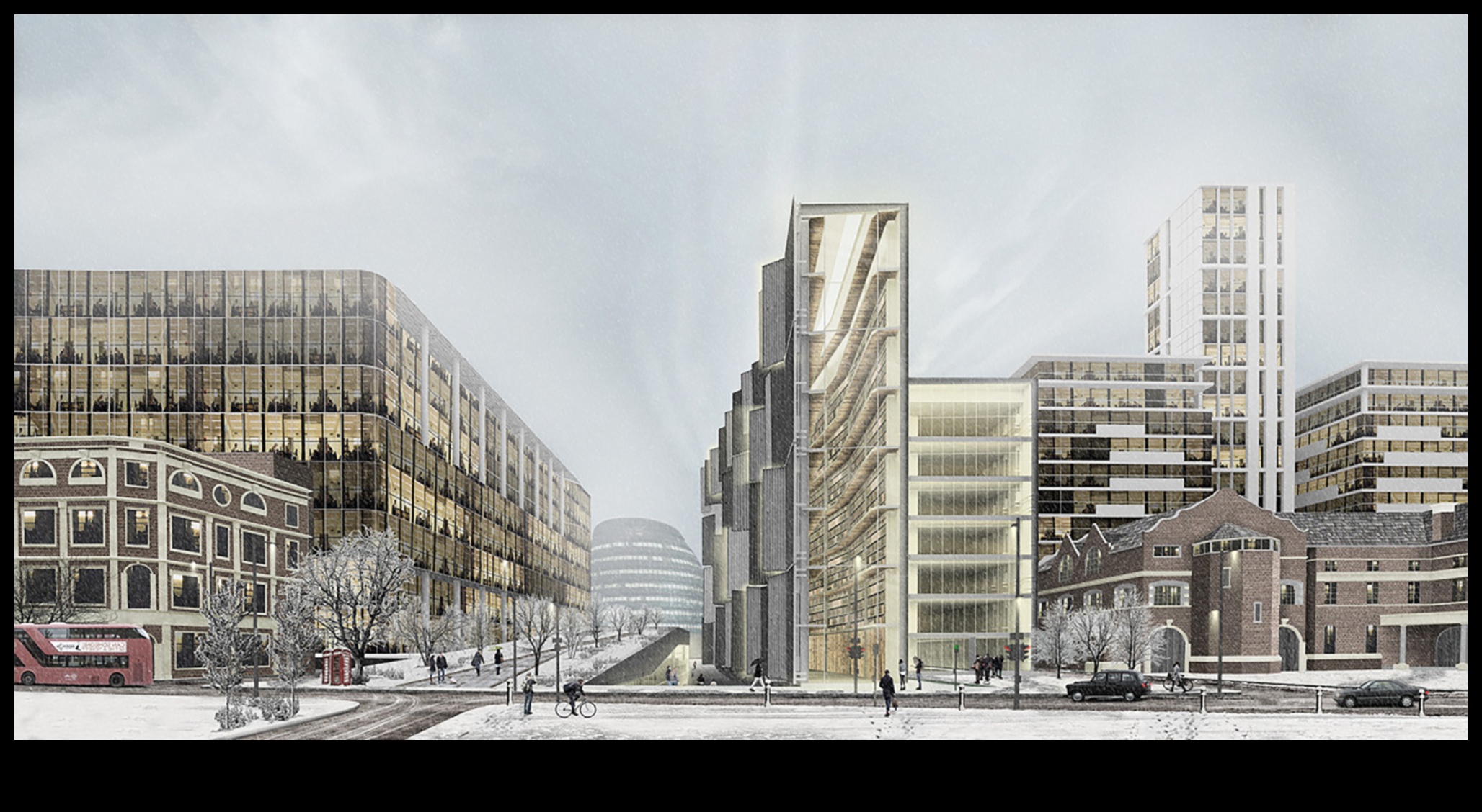 Pilsētas perspektīvas: aplūkojiet pilsētas no dažādiem leņķiem